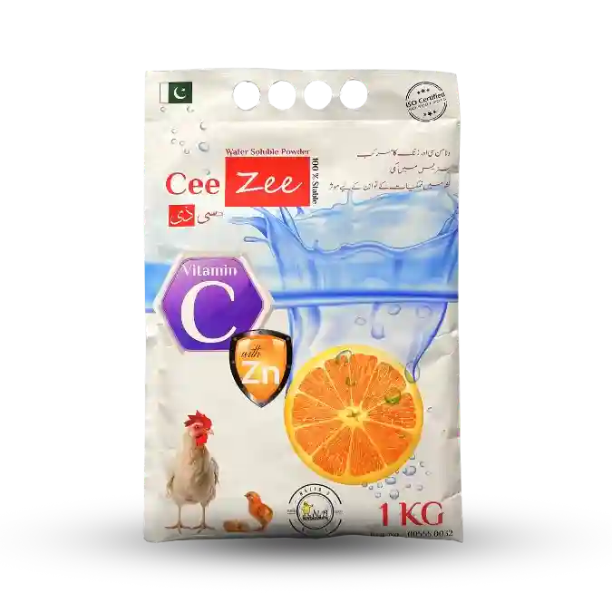 NB Sons Cee Zee poultry health Suppliment in pakistan. for productivity across layers, broilers and breeders.