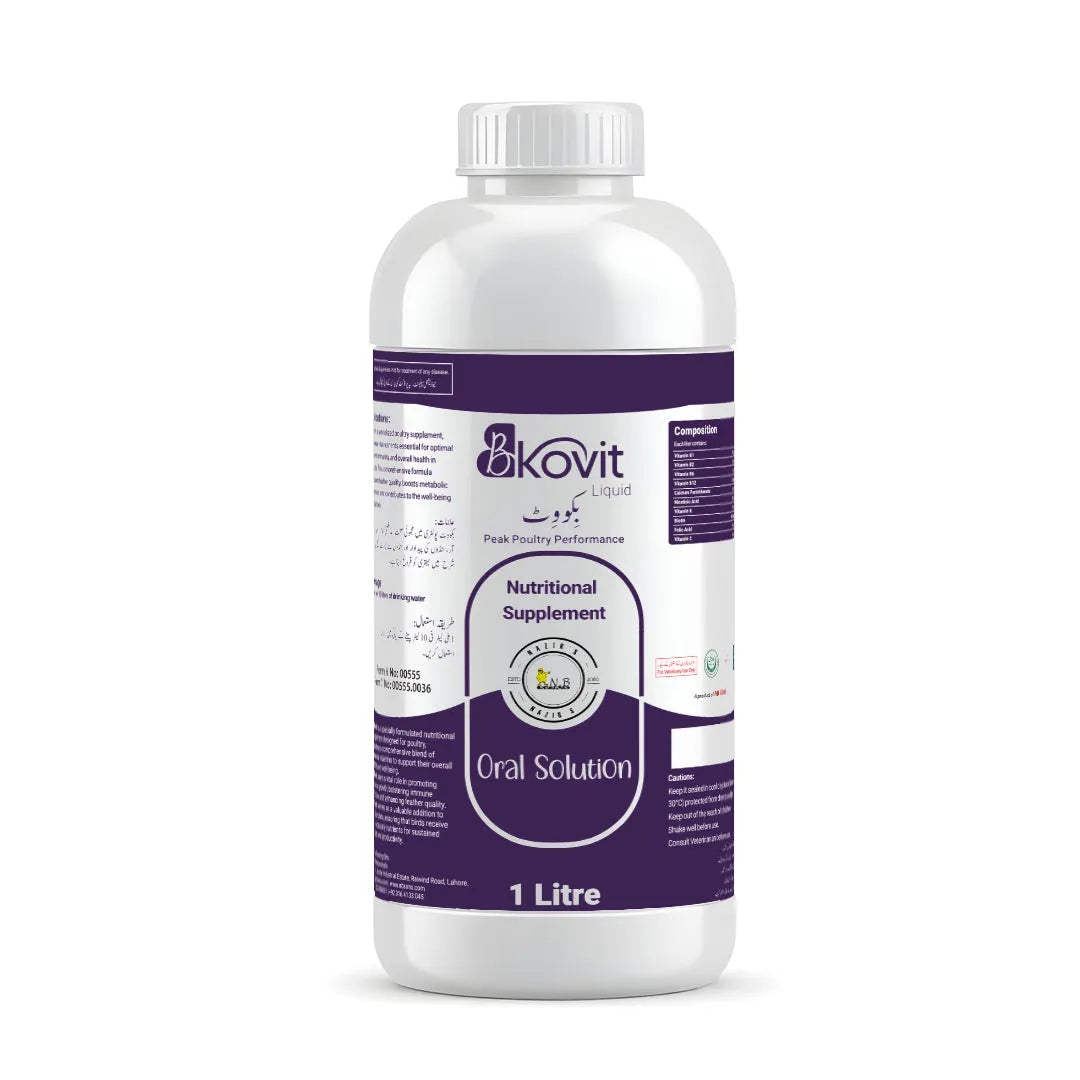 NBSONS Bkovit a Nrtriotional Suppliment for poultry and Chicken Health