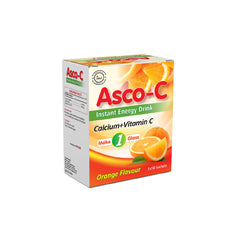 Asco-C Vitamin C Sachets (Orange Flavor, 10 Pack) – Daily Immune & Energy Support Pakistan