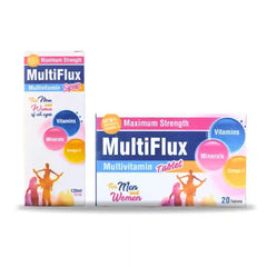 Multivitamin syrup with vitamins, minerals, Omega-3, for men and women, 120 ml, Pakistan