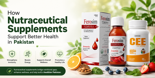 How Nutraceutical Supplements Support Better Health in Pakistan