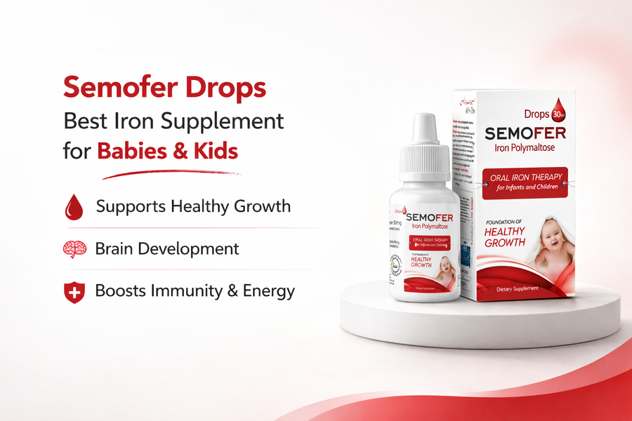 Iron Deficiency in Children: How Semofer Drops Support Healthy Growth