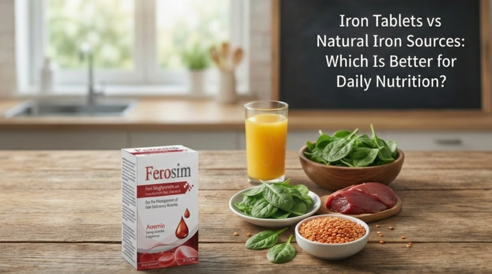 Iron Tablets vs Natural Iron Sources: Which Is Better for Daily Nutrition?