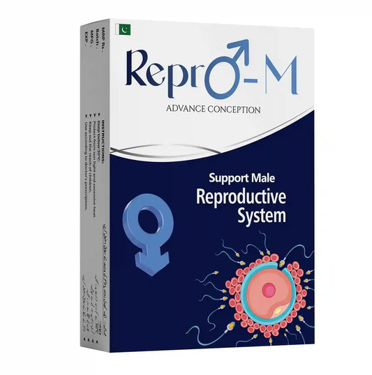 NB Sons Repro-M: Support male reproductive health, Advance Conception, 30 capsules, from Pakistan.