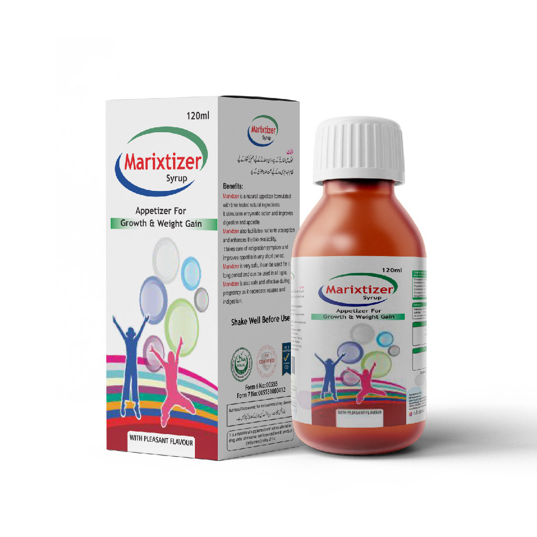 Marixtizer Herbal Appetite Syrup for Digestion Support – Pakistan