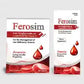 Manage iron deficiency anemia with Ferosim tablets, containing iron bisglycinate, L-methylfolate, Vitamin C